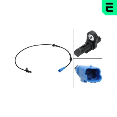 Bilde av OPTIMAL 06 S550 ABS sensor aktiv 668, 729 PEUGEOT: 207 Hatchback