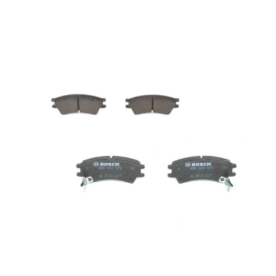 Bilde av BOSCH 0 986 424 575 Bremseklosser Low Metallic med akustisk slitasjevarsel antihyle blikk