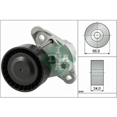 Bilde av INA 534 0497 10 Spennarm, kilerem med ribber VOLKSWAGEN: up! Hatchback, SKODA: Octavia 3 Combi