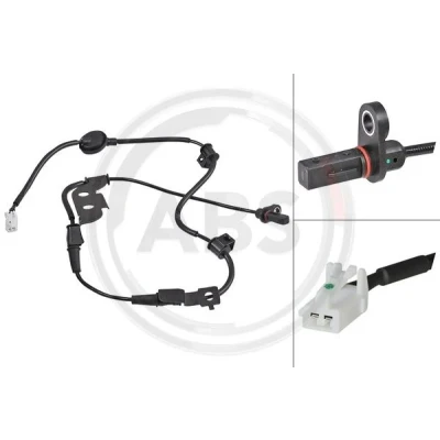 Bilde av A.B.S. 31862 ABS sensor aktiv 915 hvit HYUNDAI: i30 II Hatchback