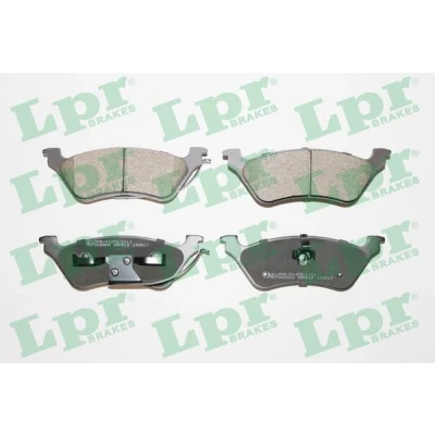 Bilde av LPR 05P912 Bremseklosser CHRYSLER: Voyager 4, / Grand 3, JEEP: Cherokee III, DODGE: Caravan IV MPV