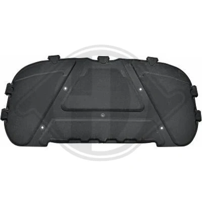 Bilde av DIEDERICHS 8812800 Motorrom isolering Motorpanser med festemateriell BMW: 1 Hatchback