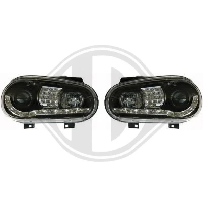 Bilde av DIEDERICHS HD Tuning 2213786 sett hovedfrontlys VOLKSWAGEN: Golf 4