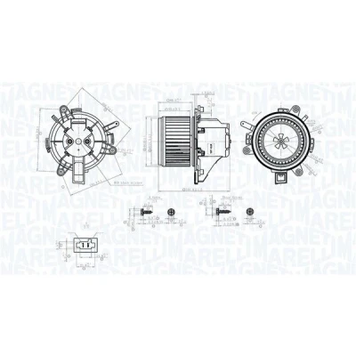Bilde av Kupévifte MAGNETI MARELLI 069412779010