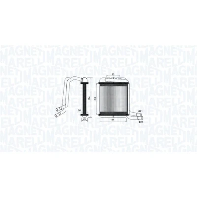 Bilde av Varmeapparat register MAGNETI MARELLI 350218458000