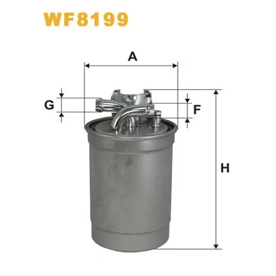 Bilde av Drivstoffilter WIX FILTERS WF8199