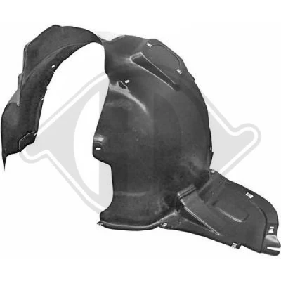 Bilde av Deksel, hjulbue, Foran venstre Diederichs 7807009 skoda fabia iii, kombi iii OE 6V0809957E