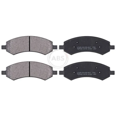 Bilde av A.B.S. 37861 Bremseklosser uten integrert slitasjesensor DODGE: RAM 1500 Pick up, II Crew Cab RAM: Standard up