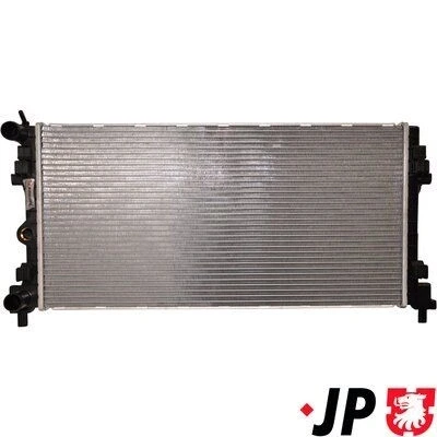 Bilde av JP GROUP 1114207800 Radiator Aluminium 648 326 26 VOLKSWAGEN: Golf 7, 7 Variant, SKODA: Fabia 2