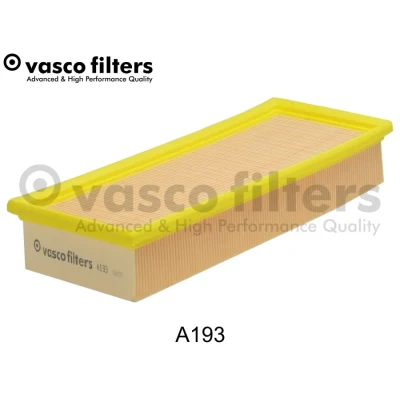 Bilde av DAVID VASCO A193 Luftfilter 57 134 335 firkantet Filterinnsats AUDI: 100 C3 Sedan, 80 B3, B4 VOLKSWAGEN: GOLF 2, 1, Passat B1 Hatchback