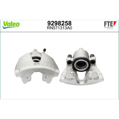 Bilde av FTE 9298258 Bremsecaliper grå Støpejern framaksel venstre uten holder OPEL: Astra H Caravan, Combo C Varebil / Stasjonsvogn, Hatchback