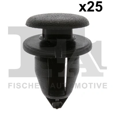 Bilde av FA1 22 40010.25 klips, pynte /beskyttelseslist svart