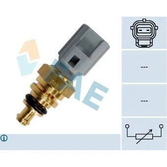 Bilde av Sensor, kjølemiddeltemperatur, citroën,ford,jaguar,land rover,peugeot,volvo, 002 460 00 90, 1109340, 1458378, 1484876, 1540574, 163