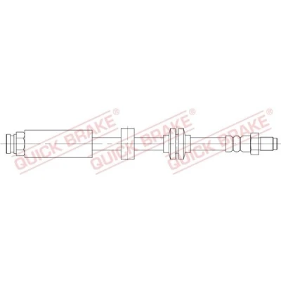 Bilde av QUICK BRAKE 32.823 Bremseslange 405 M10x1