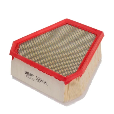 Bilde av HENGST FILTER E2208L Luftfilter 84mm 231mm 257mm Filterinnsats FIAT: Ducato III Flatvogn lastebil / Chassis, Minibuss, Van
