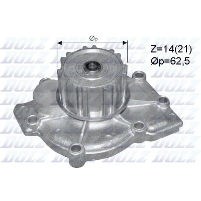 Bilde av Vannpumpe, volvo 960, 960 ii, kombi, kombi s90 i, v90 1236220, 271891, 271984, 272481, 272482, 8694628