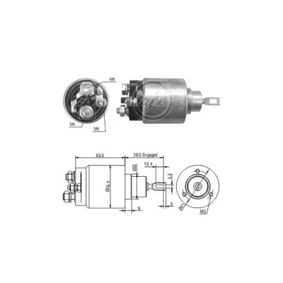 Bilde av Magnetbryter, starter, chrysler voyager ii, / grand iii