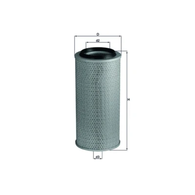 Bilde av MAHLE ORIGINAL LX 236 Luftfilter 352,0 166,0 Filterinnsats BMW: 5 Touring, 3 Coupé, 6 MERCEDES BENZ: E Klasse T modell, Sprinter 3.5 Van