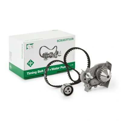 Bilde av INA 530 0018 31 vannpumpe + Registerreimsett med RENAULT: CLIO 1