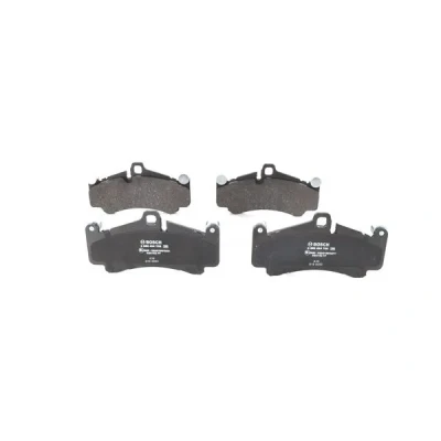 Bilde av BOSCH 0 986 494 709 Bremseklosser Low Metallic med antihyle blikk PORSCHE: 911 Coupé, Cayman