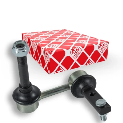 Bilde av FEBI BILSTEIN 42967 Stabstag framaksel venstre 80 M12 x 1,25, M8 1,25 med selvlåsende mutter Stål sølv LEXUS: GS II