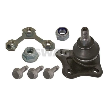 Bilde av SWAG 30 78 0035 Bærekule framaksel venstre, nede med tilleggsmateriale for casterstag VOLKSWAGEN: Golf 4, 4 Variant, New Beetle Hatchback