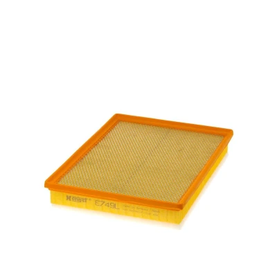 Bilde av HENGST FILTER E749L Luftfilter 58 263 358 Filterinnsats RENAULT: MASTER 2 Pritsche/Fahrgestell, Kasten, NISSAN: Interstar Van