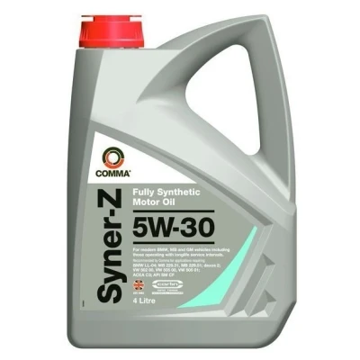 Bilde av Comma Syner Z 5W 30 4l Motorolje SYZ4L BMW: 5 Touring, X5, 3 VOLKSWAGEN: Polo IV Hatchback, Transporter 5, Touran I