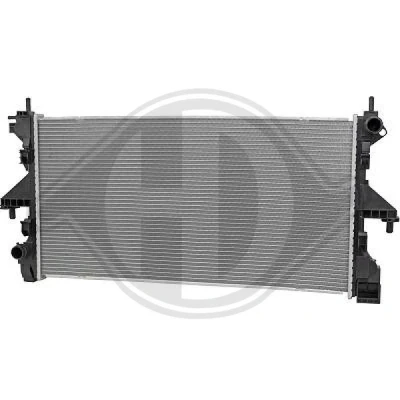 Bilde av DIEDERICHS DCM3979 Radiator Aluminium 782 389 26 Kjøleribber loddet FIAT: Ducato III Flatvogn lastebil / Chassis