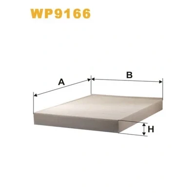 Bilde av Kupéfilter WIX FILTERS WP9166