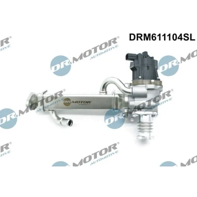 Bilde av DR.MOTOR AUTOMOTIVE DRM611104SL EGR Ventil elektrisk med innsugningsrør, tetning, kjøler FIAT: Ducato III Flatvogn lastebil / Chassis