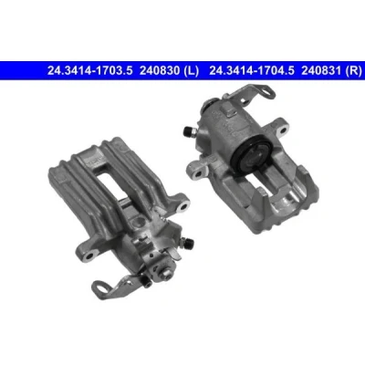 Bilde av Bremsecaliper, Venstre bakaksel, seat,skoda,vw, 1J0 615 423 A