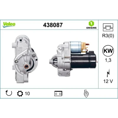Bilde av VALEO NEW ORIGINAL PART 438087 Starter 12 1,3 10 PEUGEOT: 807, 407 SW, 607 Sedan