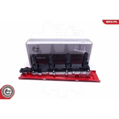 Bilde av ESEN SKV 03SKV111 Tennspole 10 polet 12V elektrisk inkl. tenningspluggkontakt SAAB: 9 3 Hatchback, 900 II Sedan