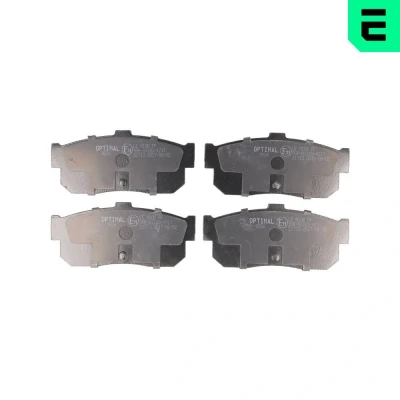 Bilde av OPTIMAL BP 09834 Bremseklosser bakaksel ikke klargjort for slitasjeindikator NISSAN: Almera II Hatchback, SUNNY 3, 3 Liftback