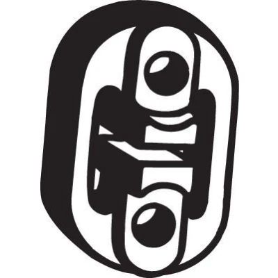Bilde av Gummistriper, eksosanlegg, citroën,hyundai,kia,mitsubishi,peugeot,volvo, 1755H8, 286582E000, 286582E100, 287613B000, 30873098, MR266293