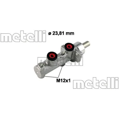 Bilde av METELLI 05 0600 Hovedsylinder 23,81 Aluminium for høyreratt SKODA: Octavia 1 Combi