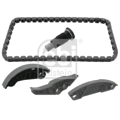 Bilde av FEBI BILSTEIN 49549 Registerkjedesett Tannkjede, kjede lukket VOLKSWAGEN: Scirocco III, GOLF 6, Tiguan I, AUDI: A3 Sportback, A4 B8 Sedan, A5 Coupé