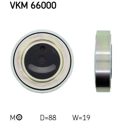 Bilde av SKF VKM 66000 Strammerull SUZUKI: Grand Vitara 1 SUV