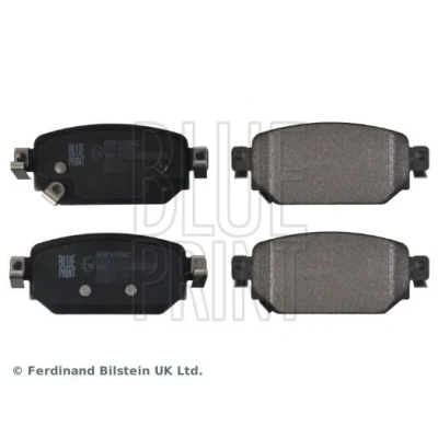 Bilde av BLUE PRINT ADBP420042 Bremseklosser bakaksel med akustisk slitasjevarsel MAZDA: 3 Hatchback, CX