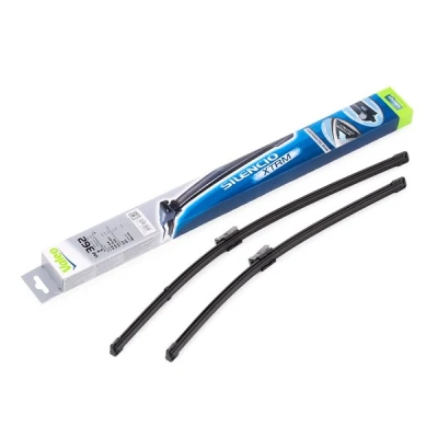 Bilde av Vindusvisker Valeo Silencio X.trm, Flat Blade Set 574462 foran Rammeløs stiftfeste AUDI: A5 B8 Sportback, A4 Sedan, Q5, PORSCHE: Macan