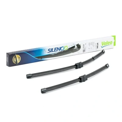 Bilde av Vindusvisker Valeo Silencio Flat Blade Set 574468 foran Rammeløs stiftfeste MERCEDES BENZ: GLK, OPEL: Astra H Caravan, GTC