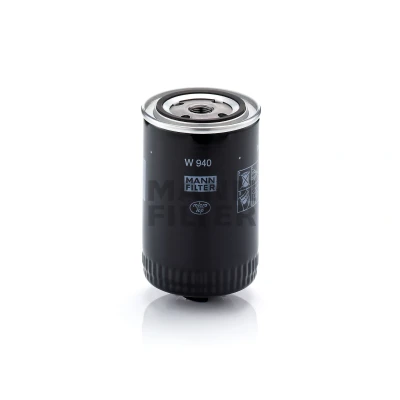 Bilde av MANN FILTER W 940 Oljefilter 3/4 16 UNF med en retursperreventil Påskruingsfilter PORSCHE: 911 Coupé