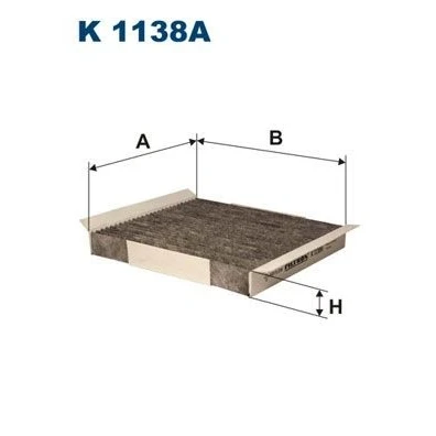 Bilde av Støvfilter, opel meriva a minibus, minivan, vauxhall a, 13271407, 1808527, 6808605, 93174801, 93294546, 95528291
