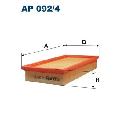Bilde av FILTRON AP 092/4 Luftfilter 49 158 280 Filterinnsats