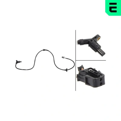 Bilde av OPTIMAL 06 S050 ABS sensor passiv 1037 VOLKSWAGEN: GOLF 4 Cabrio, 3, 3 Variant