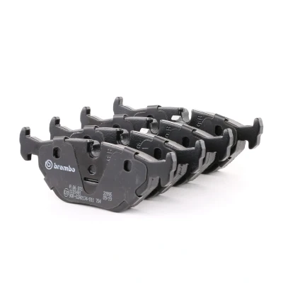 Bilde av BREMBO P 06 011 Bremseklosser klargjort for slitasjeindikator med kolbleklips uten tilbehør BMW: 5 Sedan, 3 Coupé, Sedan