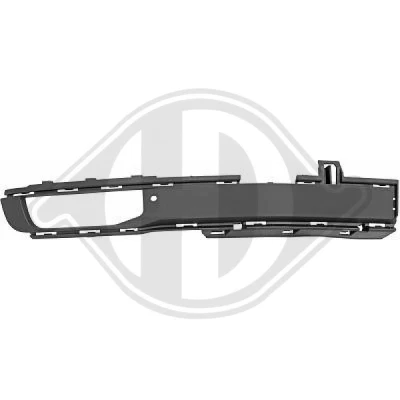 Bilde av DIEDERICHS 2274034 Ventilasjonsgitter høyre for kjøretøy med tåkefrontlys, uten parkeringshjelp VOLKSWAGEN: Transporter 6 Bus
