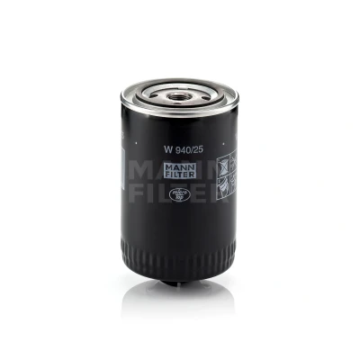 Bilde av MANN FILTER W 940/25 Oljefilter 3/4 16 UNF med en retursperreventil Påskruingsfilter AUDI: A4 B5 Avant, B7 B6 VOLKSWAGEN: GOLF 2