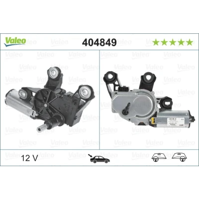 Bilde av VALEO ORIGINAL PART 404849 Vindusviskermotor 12 bak for høyre/venstre ratt